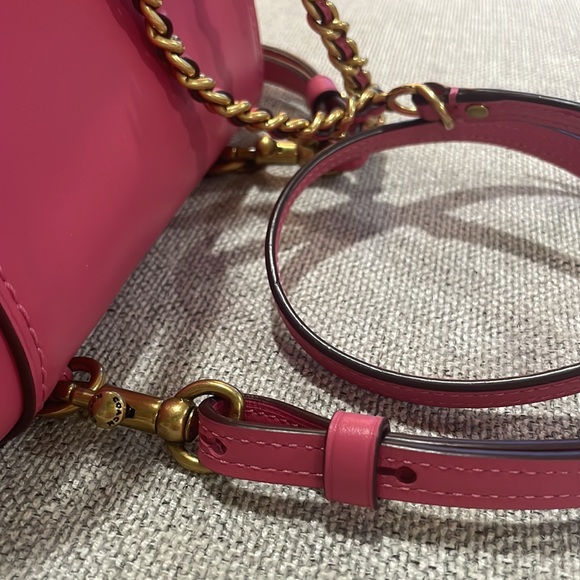 New! Coach Parker Leather Backpack - Picture 8 of 15